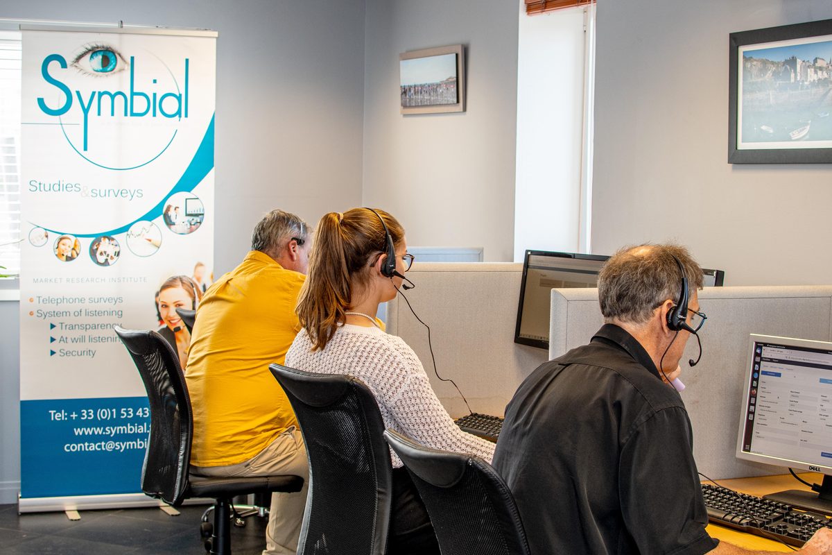 L'équipe Symbial au plateau de Granville