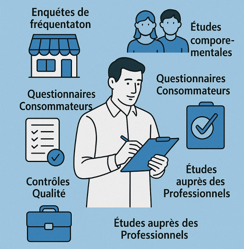 Études dans le secteur Grande distribution et commerce